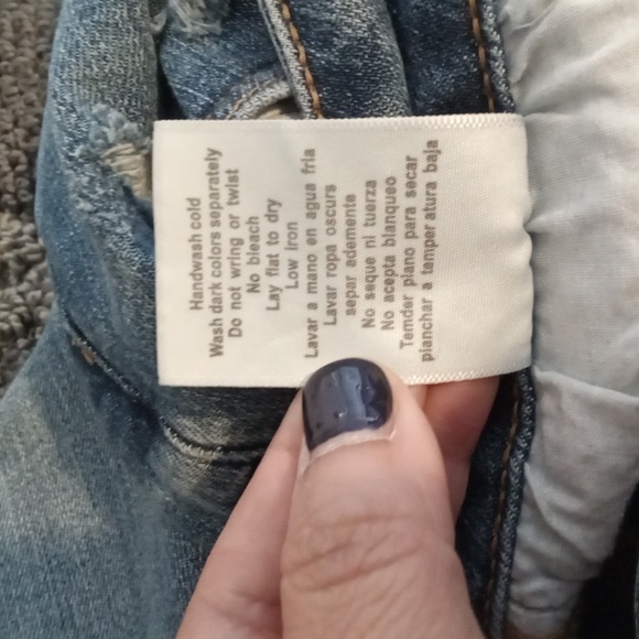 Judy Blue High Waist Skinny Lemon Patch Denium Womens 16w - Picture 8 of 13